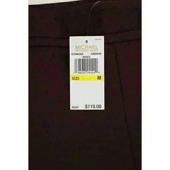 NEW! MICHAEL Michael Kors Women's M Logo Slim Ankle Pants NWT $110 - Picture 3 of 3